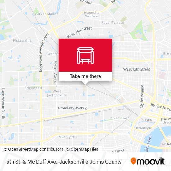 5th St. & Mc Duff Ave. map