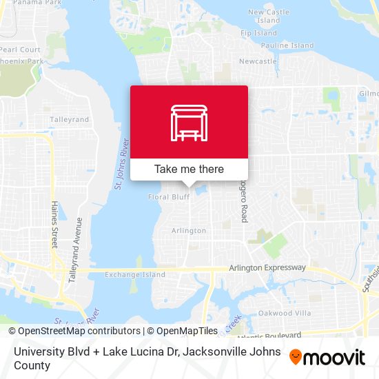 University Blvd + Lake Lucina Dr map