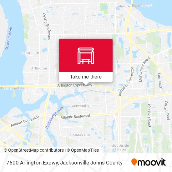 7600 Arlington Expwy map