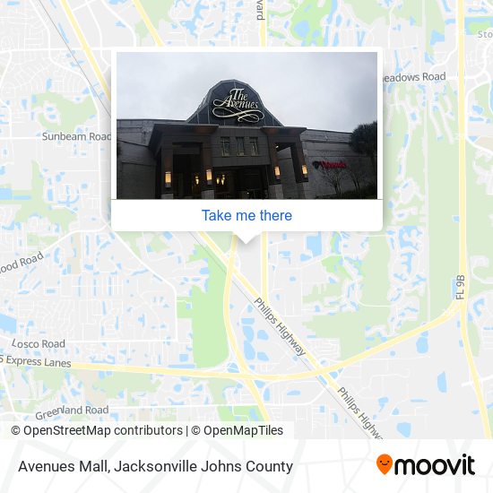 Avenues Mall map