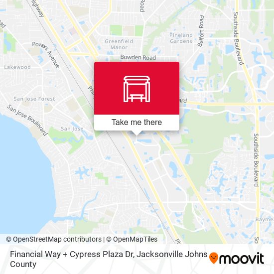 Financial Way + Cypress Plaza Dr map