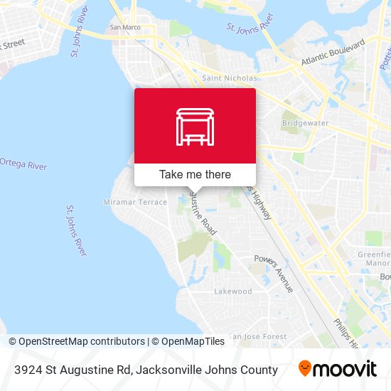 3924 St Augustine Rd map