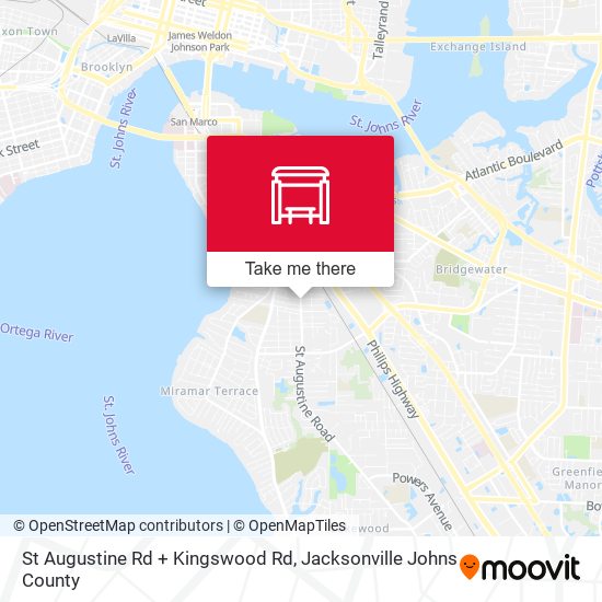 St Augustine Rd + Kingswood Rd map