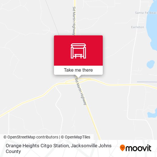 Orange Heights Citgo Station map