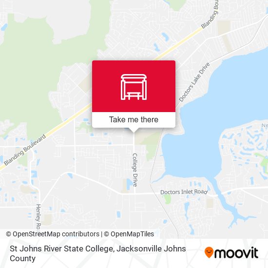 St Johns River State College map