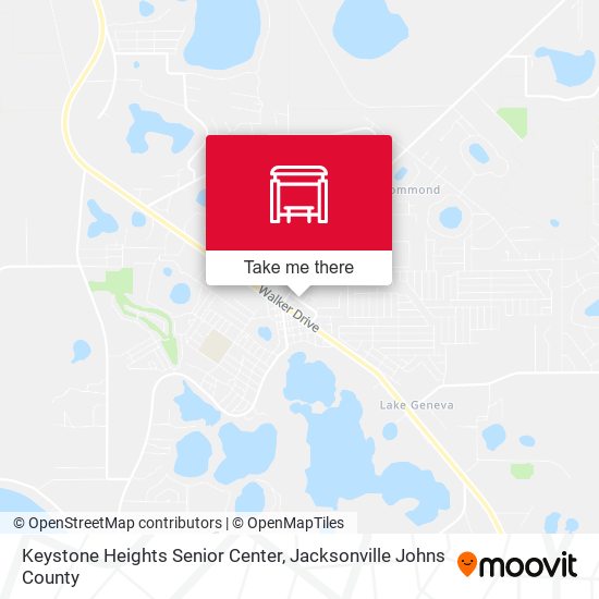 Mapa de Keystone Heights Senior Center
