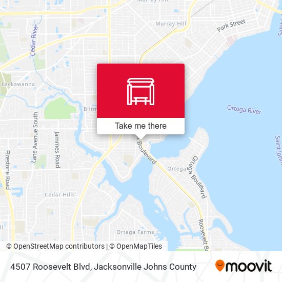4507 Roosevelt Blvd map