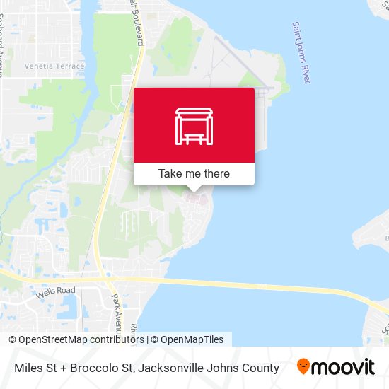 Miles St + Broccolo St map