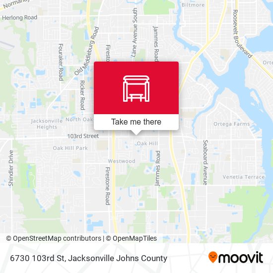 Mapa de 6730 103rd St
