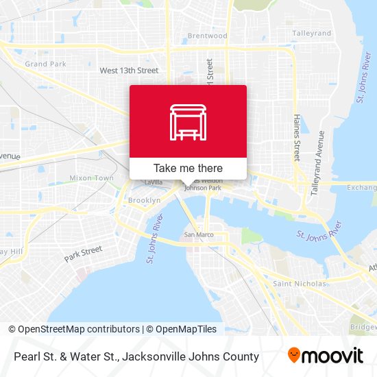 Mapa de Pearl St. & Water St.