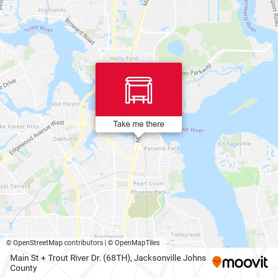 Main St + Trout River Dr. (68TH) map