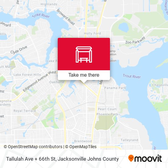 Mapa de Tallulah Ave + 66th St