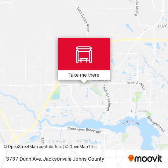 Mapa de 3737 Dunn Ave