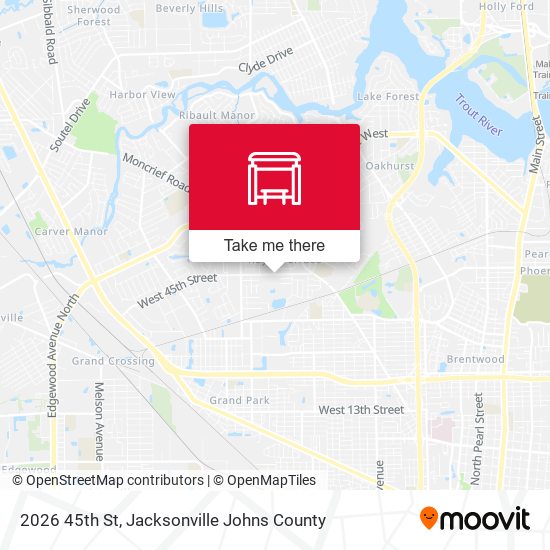 Mapa de 2026 45th St