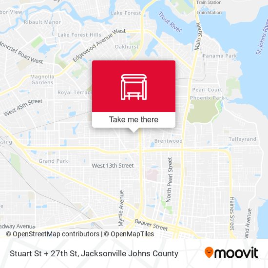 Mapa de Stuart St + 27th St