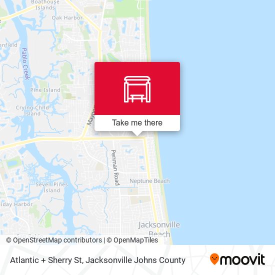 Mapa de Atlantic + Sherry St