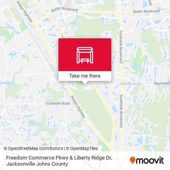 Freedom Commerce Pkwy & Liberty Ridge Dr map