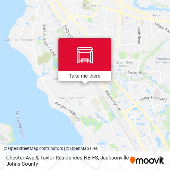 Chester Ave & Taylor Residences NB FS map