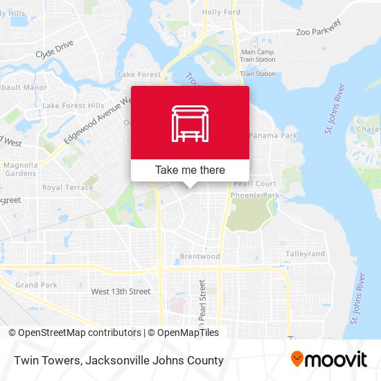 Twin Towers map