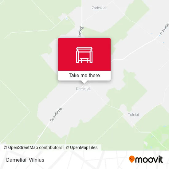 Dameliai map
