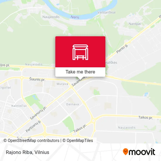 Rajono Riba map