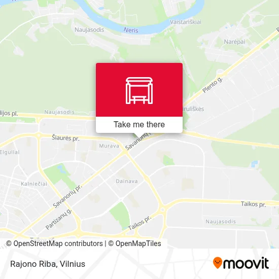 Rajono Riba map