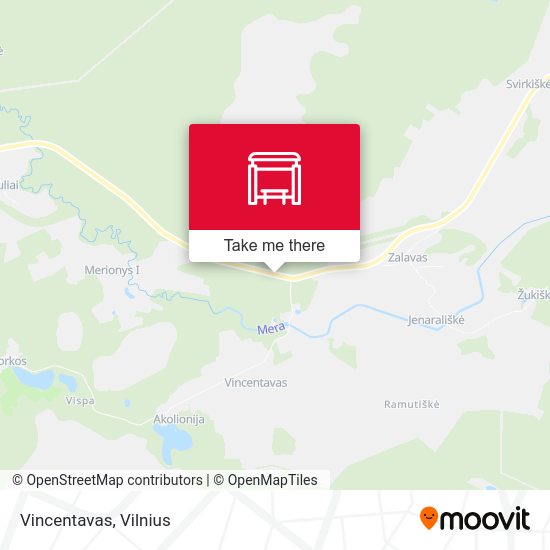 Карта Vincentavas