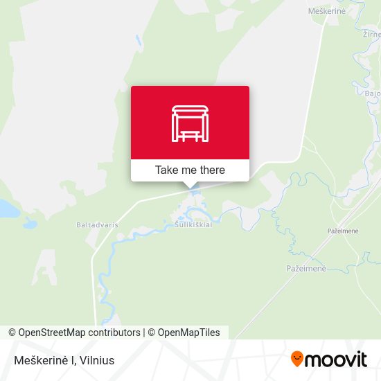 Карта Meškerinė I