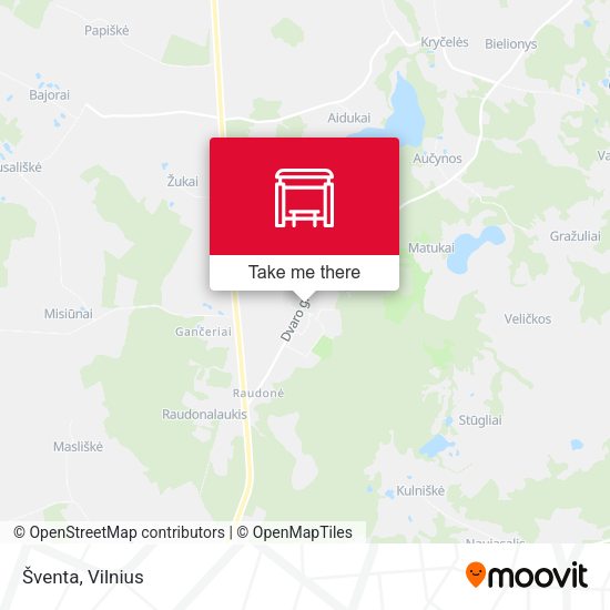 Карта Šventa