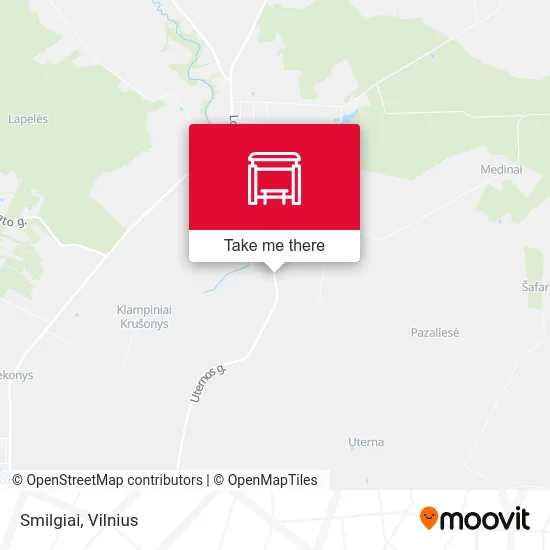 Карта Smilgiai