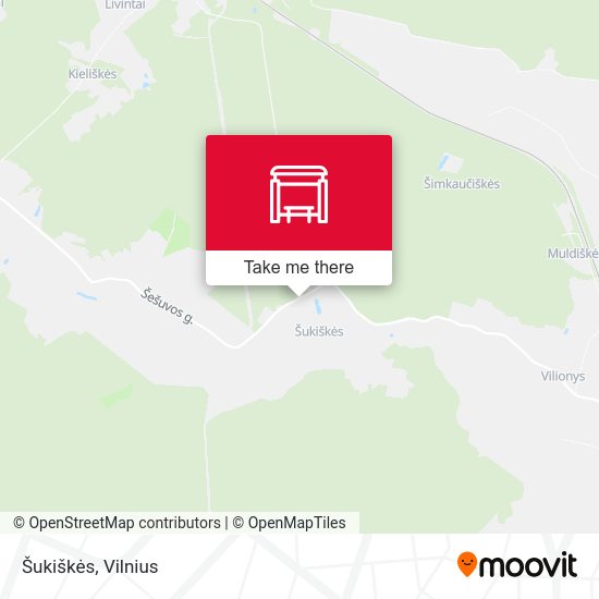 Карта Šukiškės