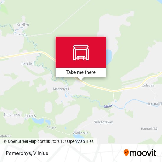 Карта Pameronys