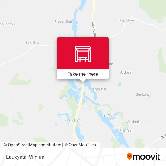 Карта Laukysta