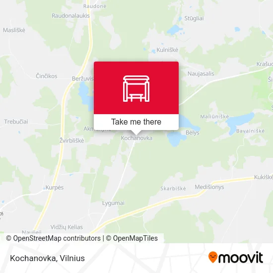 Карта Kochanovka