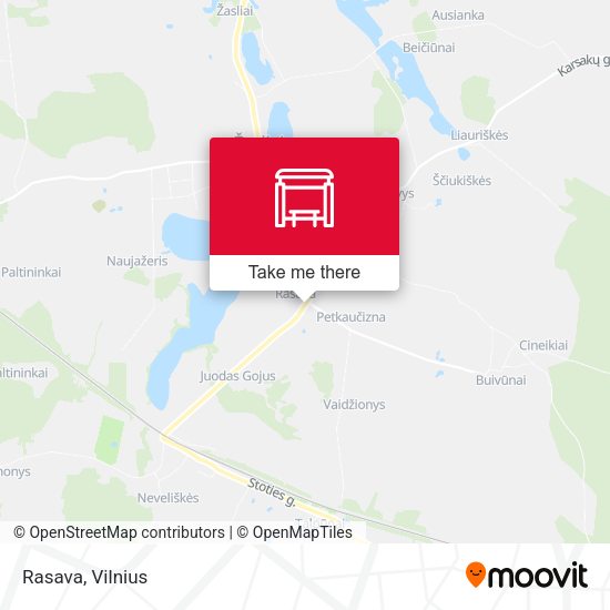 Карта Rasava