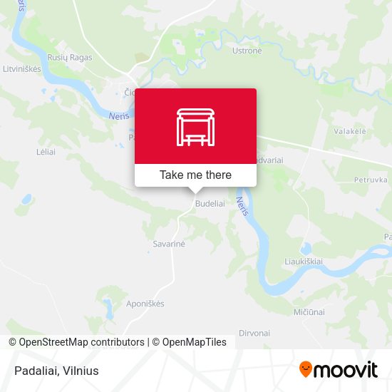 Карта Padaliai