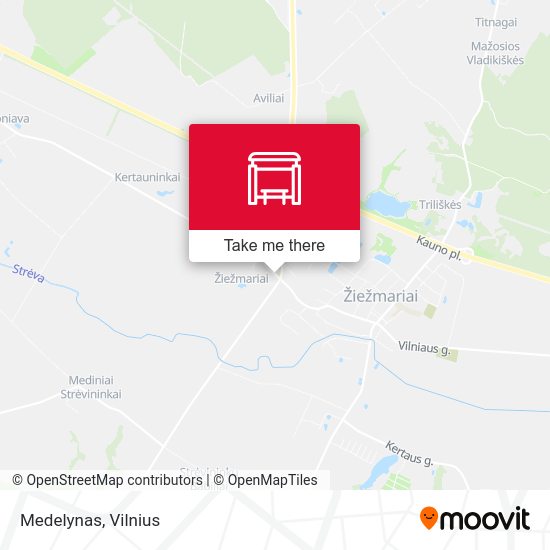 Карта Medelynas