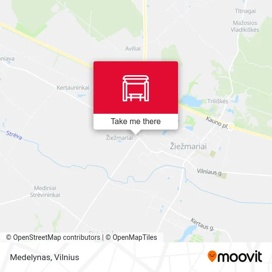Карта Medelynas