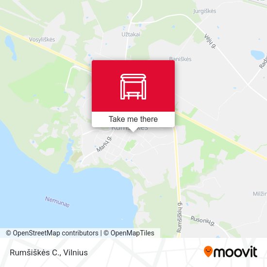 Карта Rumšiškės C.