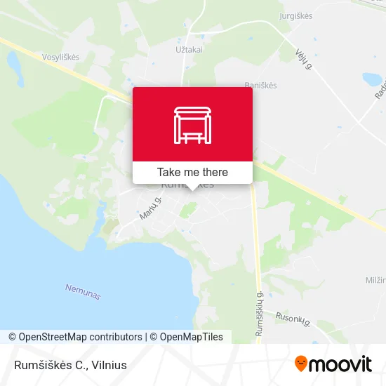 Карта Rumšiškės C.