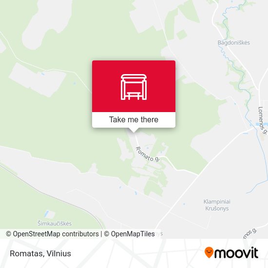 Карта Romatas