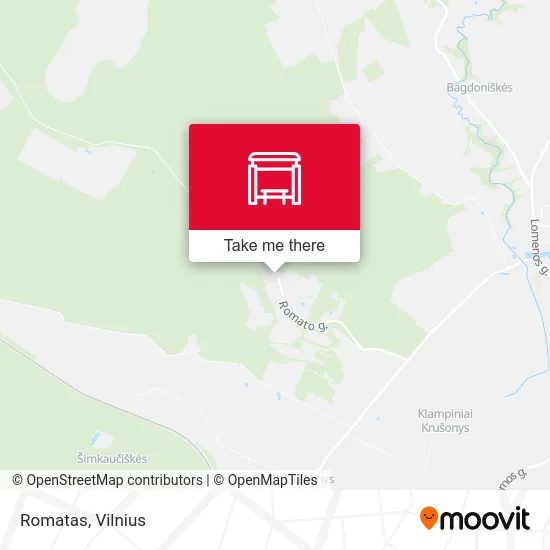 Карта Romatas
