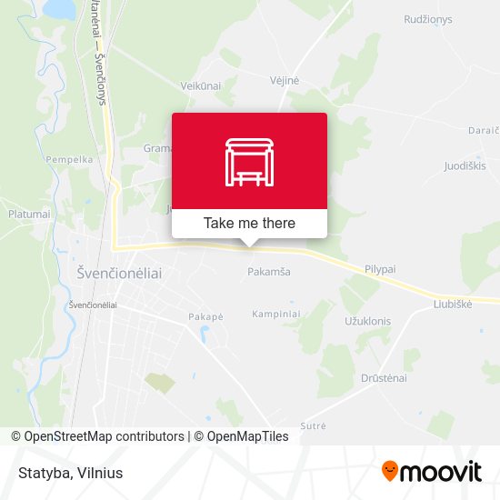Карта Statyba