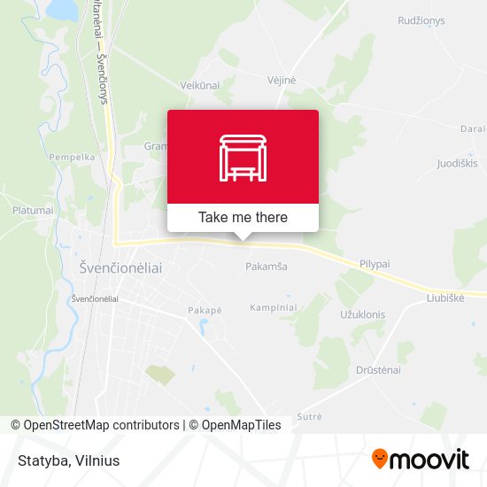 Карта Statyba