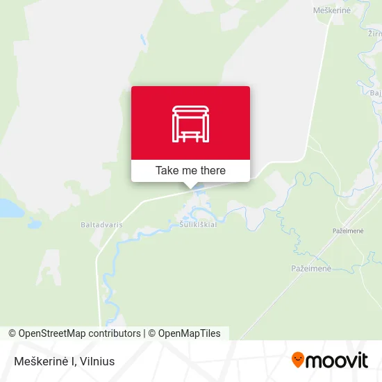 Карта Meškerinė I