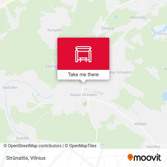 Карта Strūnaitis