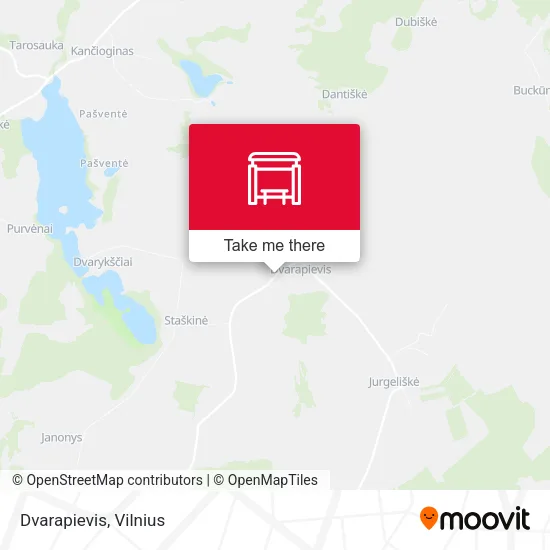 Карта Dvarapievis