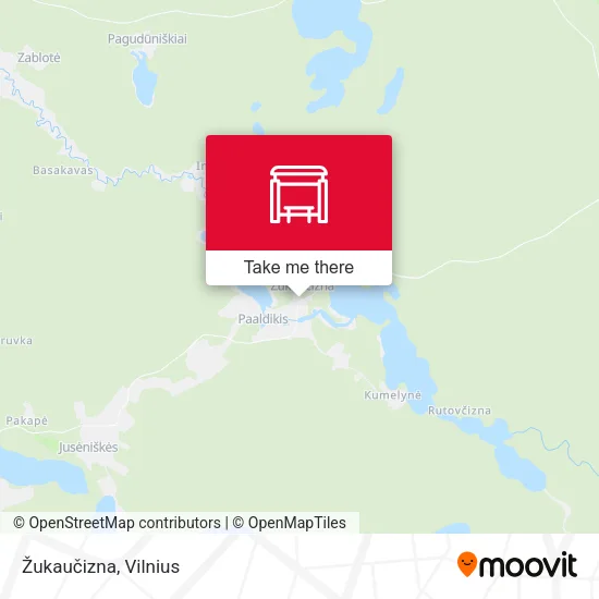 Карта Žukaučizna