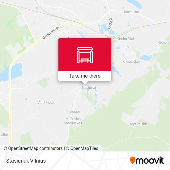 Stasiūnai map