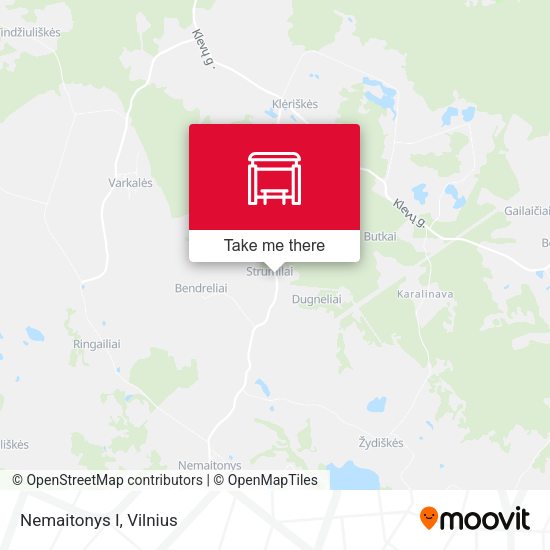 Карта Nemaitonys I
